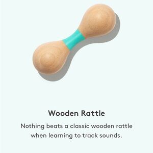 Lovevery wooden rattle